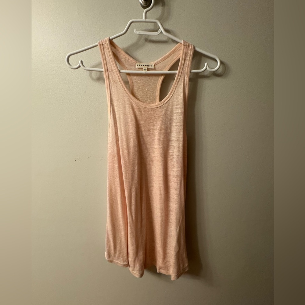 Community by Aritzia pink tank